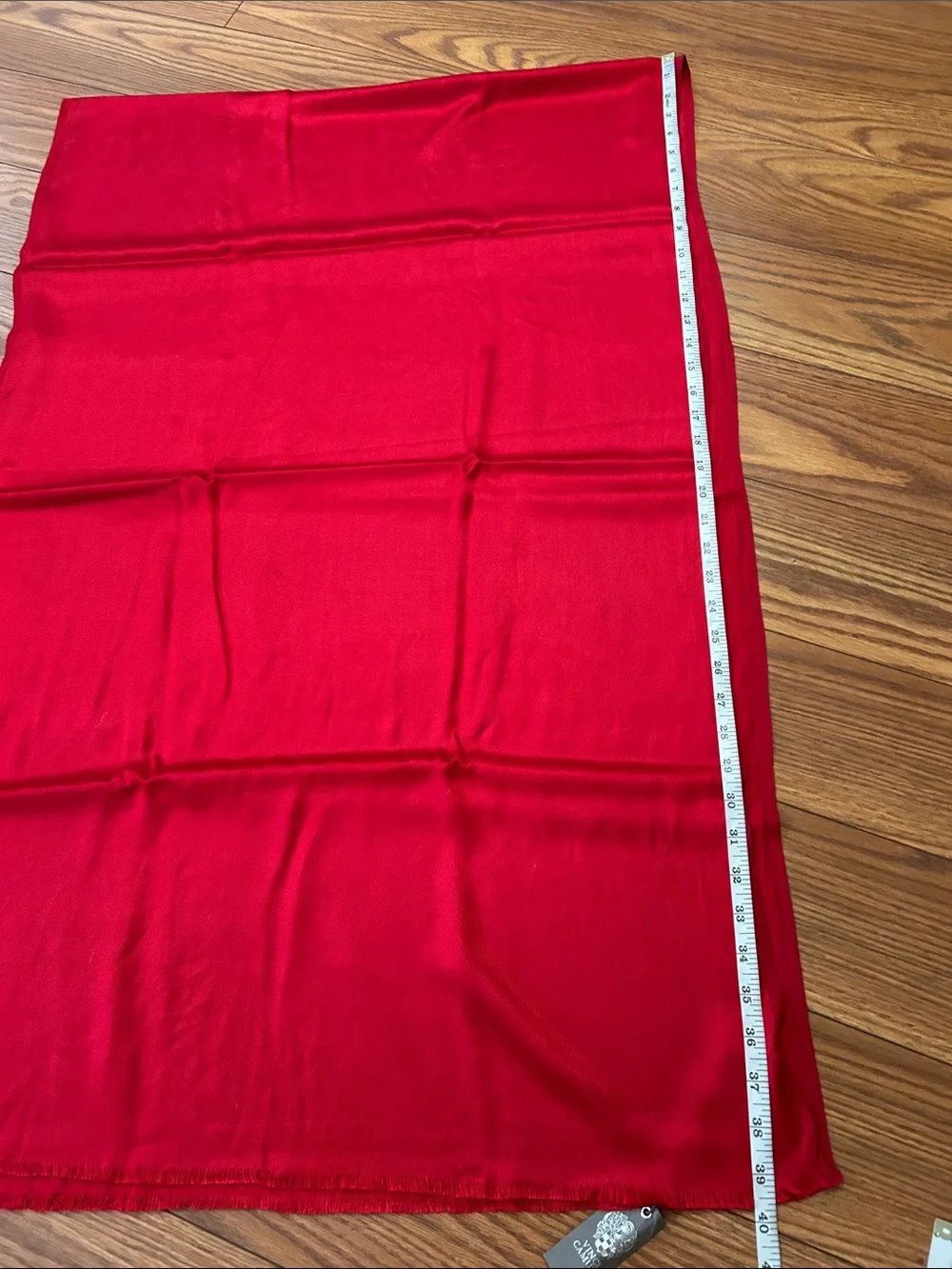 Vince Camuto Vibrant Red Wrap Scarf / shawl, viscose size 80”x 26”